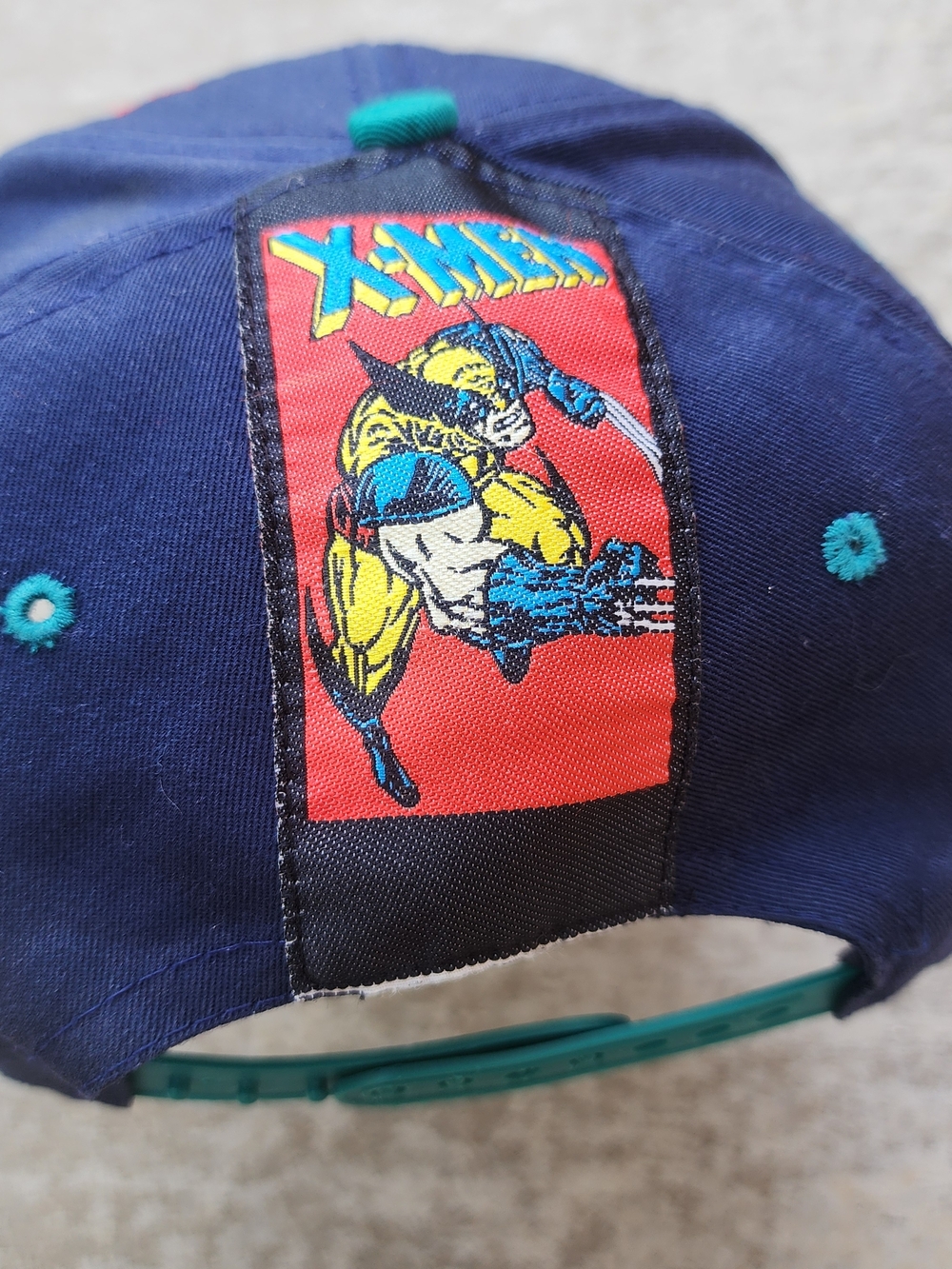Vintage 90s 1993 X-Men Marvel Comics Cyclops Snapback Wolverine, Rare - Picture 7 of 12